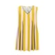 thumbnail image 3 of Vestido de Verano Casual, Vestido de Cuello en V sin Mangas Impreso Suelto Hecho de Poliéster Cómodo para el Uso Diario de Verano de Primavera, Vestido de Verano de Mujer, 3 of 5