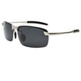 thumbnail image 1 of NEW POLARIZED Classic Retro Men Fashion Metal Aviator Vintage Sunglasses Black, 1 of 8