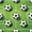 Green White 03, variant on Manfei Soccer Sport Twin Comforter Sets, Goal Print Football Field Bedding Set, Green White, Reversible 2 Pieces 1 Comforter and 1 Pillowcase