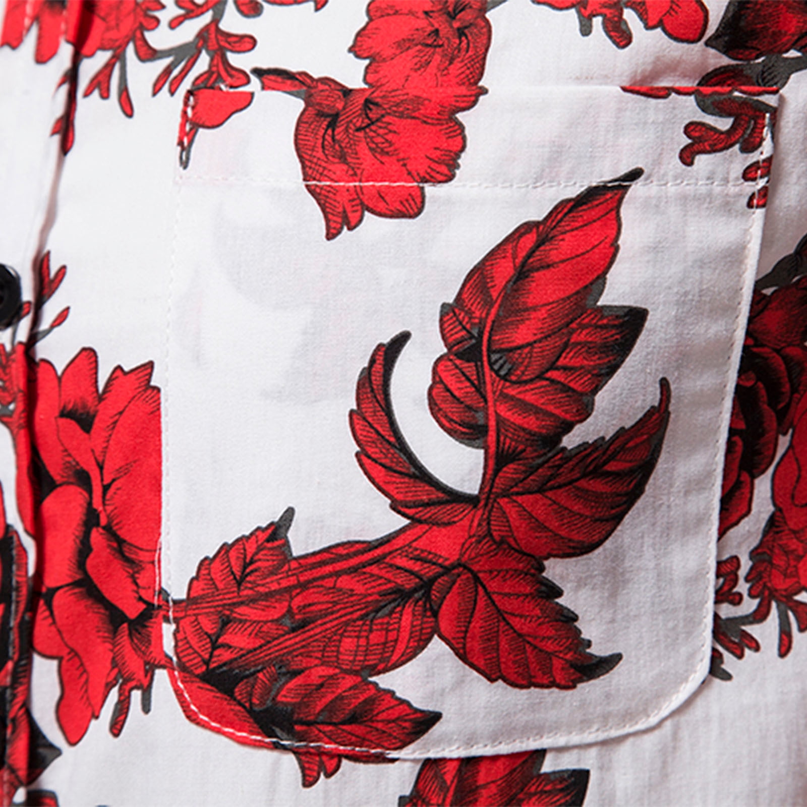 Leesechin Mens Floral Print Dress Shirt Flower Pattern Slim Leesechin Mens Floral Print Dress Shirt Flower Pattern Slim