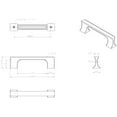 thumbnail image 3 of Sullivan Cabinet Pull, Polished Chrome, 3 of 7