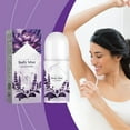 Lavender Body Lotion Summer Armpit Sweating Odor Cleaning Portable Body