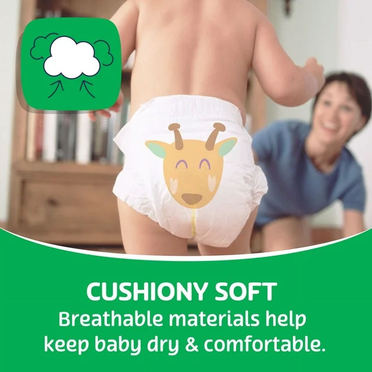 Choice Dry & Gentle Diapers Size 5, 27 Count