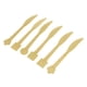 thumbnail image 4 of Paquete de 6 cubiertos de plástico desechables para fiestas navideñas, suministros para baby shower, 4 of 7