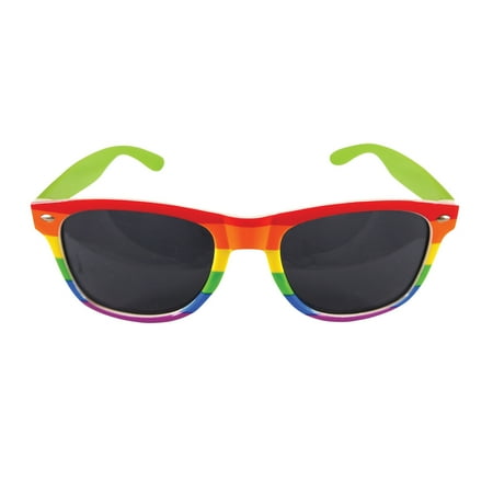 sunglasses bristol novelty unisex adults rainbow walmart