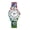 M-2, variant on Stretch Band Watches for Women Men: Bohemia Football Theme Easy Reader Elastic Band Watch Large Face Big Number Analog Quartz Bracelet Watch Expansion Band Wristwatch