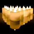 thumbnail image 1 of Juego de velas LED BuyWeek 24 velas de té sin llama, 1 of 12