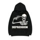 thumbnail image 3 of Sudadera de manga larga con capucha para mujer, ropa de calle informal con letras Punk de talla grande, Estilo Vintage, Ulzzang, gótico, de invierno, 3 of 3
