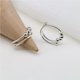 thumbnail image 4 of Minnieouse Anillos de cuentas, joyería giratoria Vintage de una sola bobina, anillo de apertura de acero inoxidable antiestrés ajustable para mujer, Ropa, zapatos y accesorios Miscelánea Minnieouse AP005825-00, 4 of 6