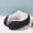 black, variant on Ergonomical Slow Rebound Memory Foam Neck Pillow for Travel or Office Relieve Cervical Spine Pressure Summer Sleeping Pillow