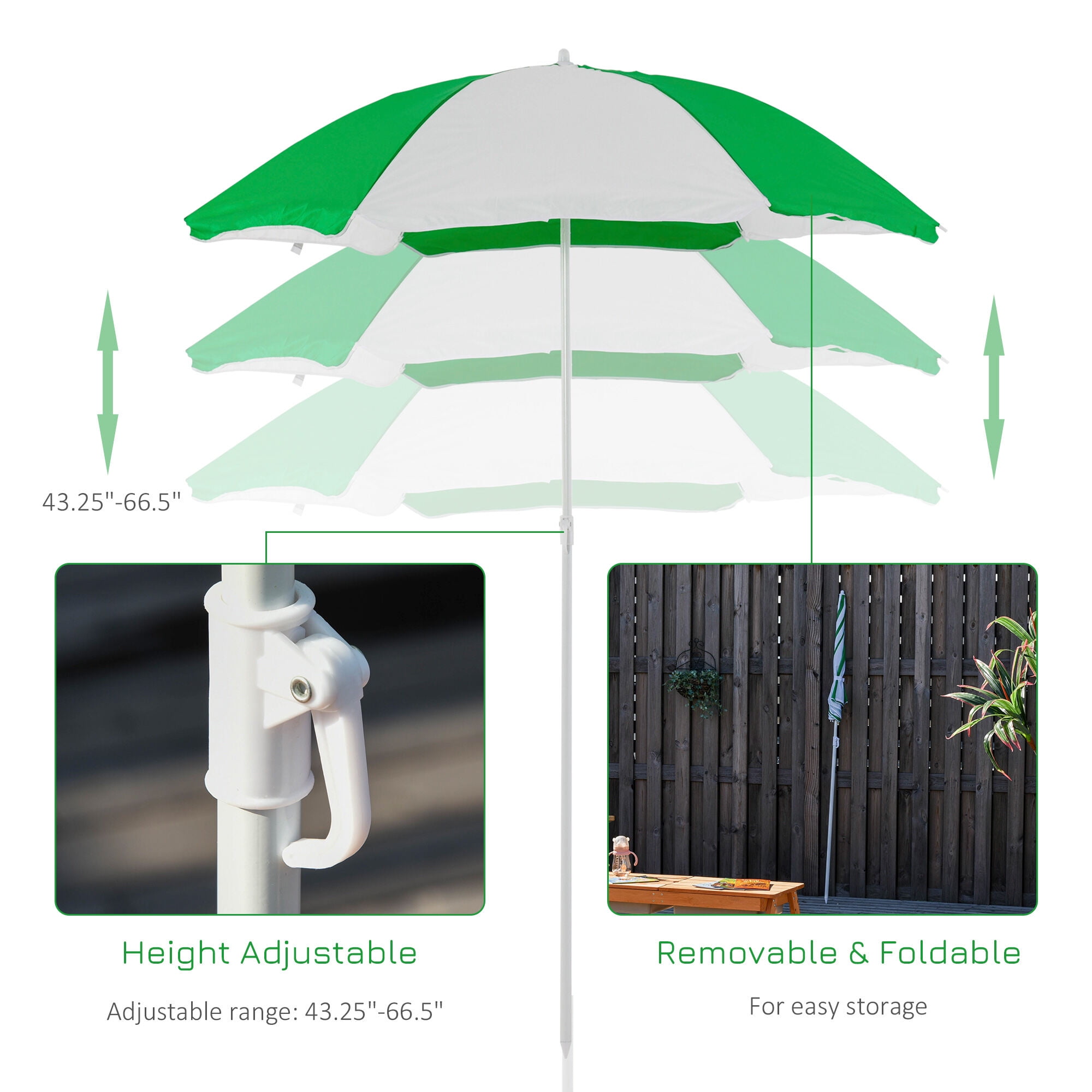 Kids Outdoor Toys, Kids Picnic Table with Umbrella and Storage Inside, Sand and Water Table, Kids Outdoor Furniture, Wooden Bench Backyard Furniture for Garden, Patio, or Balcony