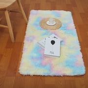 KingShop Ultra Soft Shaggy Floor Area Rugs Fluffy Living Room Carpet Bedroom Rug Anti-Skid Playing Mat Home Decor