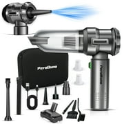 PeroBuno Handheld Vacuum Cordless, 18000Pa Rechargeable 2 in 1 Car Vacuum & Air Duster with 3 Gear, 35 Mins Runtime, New