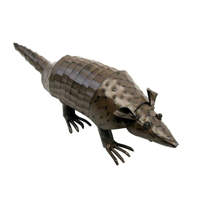 Rustic Metal Armadillo Statue Southwestern Yard Lawn Garden Art Outdoor Decor Rustic Metal Armadillo Statue Southwestern Yard Lawn Garden Art Outdoor Decor