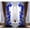 Dark blue, variant on 3D Rattan Flower Wall Decal (33"H x 9"W) – Removable Stickers for Living Room Bedroom Sofa/TV Background, Creative Home Decor Gift