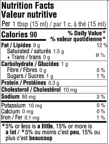 Douce Et Acidulee Sauce A Burger de Chosen Foods 266 ml 266mL