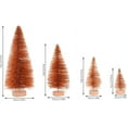 thumbnail image 5 of 16PCS Mini Christmas Sisal Trees, Desktop Miniature Christmas Tree Pine Tree with Wood Base, Bottle Brush Trees for Winter Snow Miniature Scenes Xmas Tabletop Decor, 5 of 5