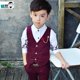 thumbnail image 3 of Conjuntos De Niños Para Trajes De Vestir Blazer Formal Boda Chaleco Pantalones 2pcs Disfraces Traje De Cumpleaños Conjunto, 3 of 4