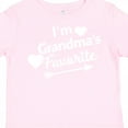 thumbnail image 4 of Inktastic I'm Grandma's Favorite with Arrow and Hearts Boys or Girls Toddler T-Shirt, 4 of 5