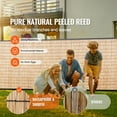 thumbnail image 2 of KFFKFF Reed Privacy Fence, 4x16.4 ft, Double Pack, Outdoor Reed Screen for Patio & Backyard, Garden Divider, Natural Look Privacy Panel, 2 of 9