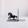 thumbnail image 2 of Glowneon Personalized Horse Metal Table Bookend, Book Stand Metal Art, 2 of 5