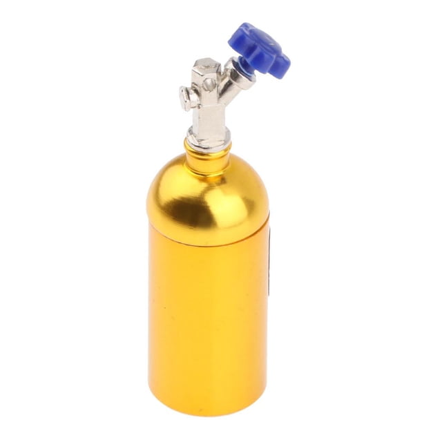1:10 piezas RC Alloy Nos modelo de , el cuerpo de se puede abrir, accesorios de decoración RC Juguetes Oro Sunnimix Decoración interior del automóvil de Rc