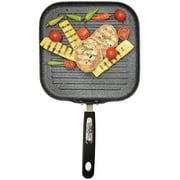 THE ROCK by Starfrit 10 Grill Pan with Bakelite Handles