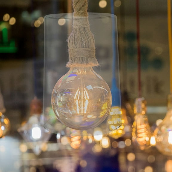 OUNONA Clear Cylinder Glass Lampshade Transparent Pendant Light Shade For Home Decor Replacement Glass Lamp Shade For Floor Lamp Table Lamp Chandelier