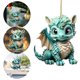 thumbnail image 1 of Decoraciones Navideñas Dragón Dibujos Animados Acrílico para Fiesta Navidad (3), 1 of 9