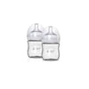Philips Avent Natural Bottles Feeding Glass Bottle 4oz - 2 Pack
