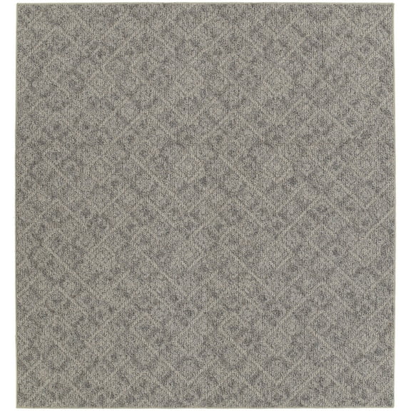Garland Rug Classic Berber Earth Tone Square Indoor Area Rug, 12' x 12'
