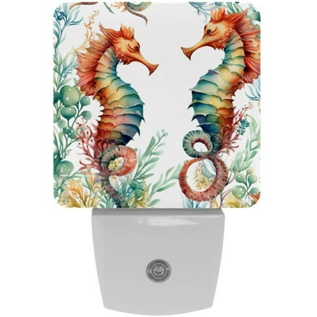 

Sea horse LED Square Night Lights - Energy Efficient and Stylish Bedroom Lighting Solution