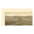 thumbnail image 4 of Historic Panoramic View - Deland Florida - Beck 1884 - Vintage Wall Art, 4 of 4