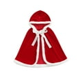 thumbnail image 1 of Txlixc Una capa de bebé con capucha, una capa de terciopelo suave y cálida para niños disfrazada de Halloween fiesta de Navidad juego de roles Txlixc  moda, 1 of 8