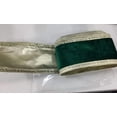thumbnail image 4 of Christmas Velvet Wired Ribbon with Glitter Edge 4 Inch Christmas Ribbon for Christmas Tree Gift Wrapping Wreaths Garland Topper Bows Crafts Home Decor,5 Yards(Green), 4 of 8