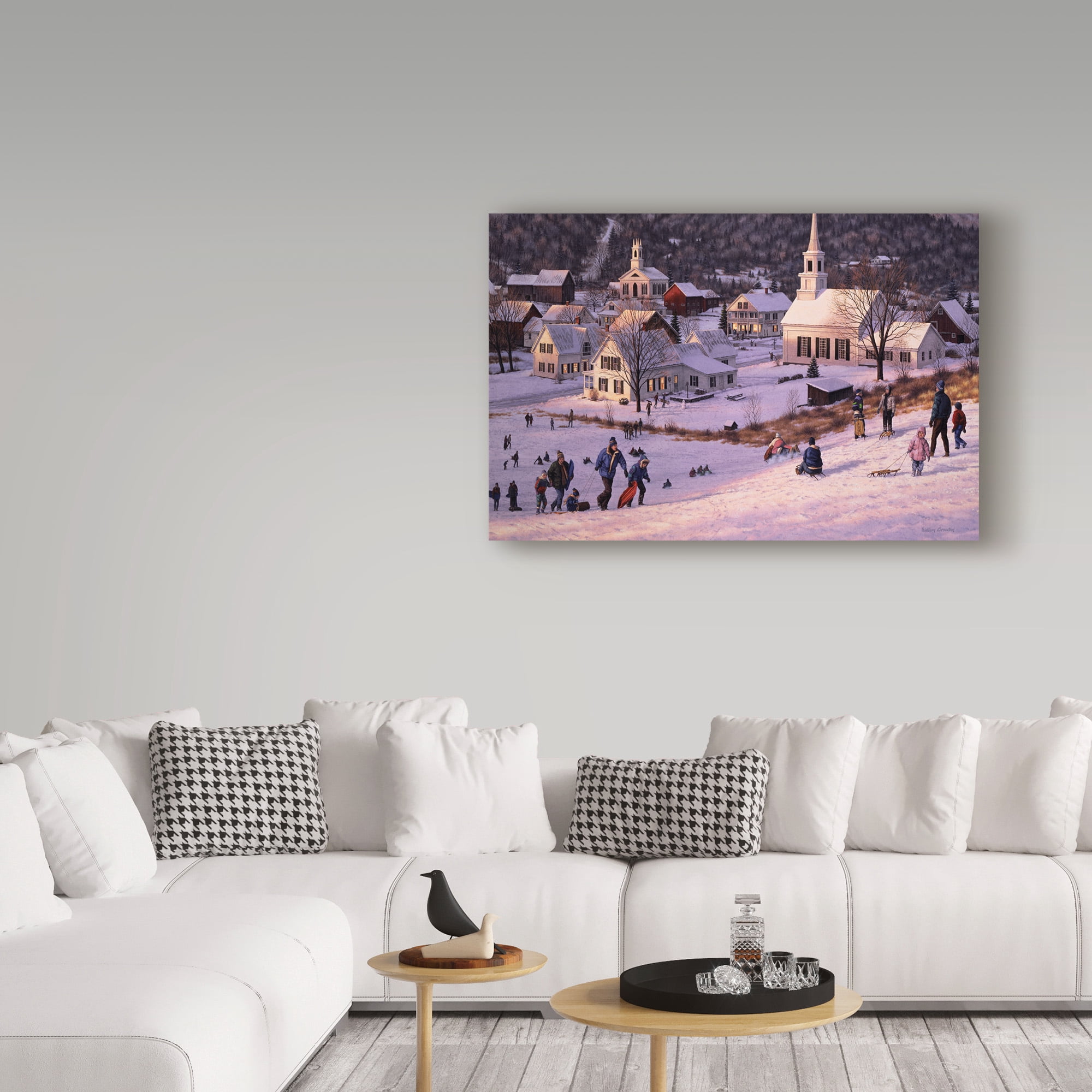 Trademark Fine Art 'Hillside Flyers' Canvas Art by William Breedon