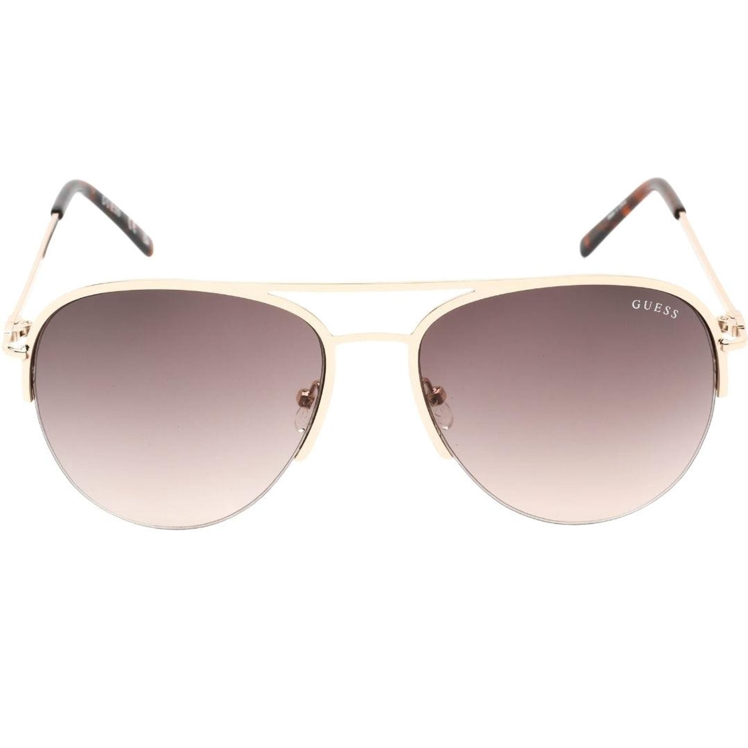 NWT Guess GU00159-32B Gold Rectangle 63mm Sunglasses Guess Sunglasses GU00159 32B 63 - Designer Shades Direct main image 3