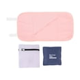 thumbnail image 1 of lionlar Castor Oil Pack Castor Oil Waist Wrap Less Adjustable Waterproof Gift Castor Oil Pink, 1 of 7