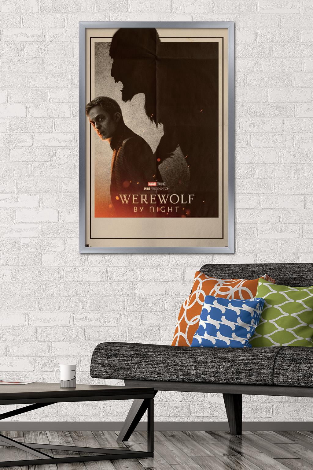 Marvel Werewolf By Night - One Sheet Wall Poster, 22.375" x 34" Framed