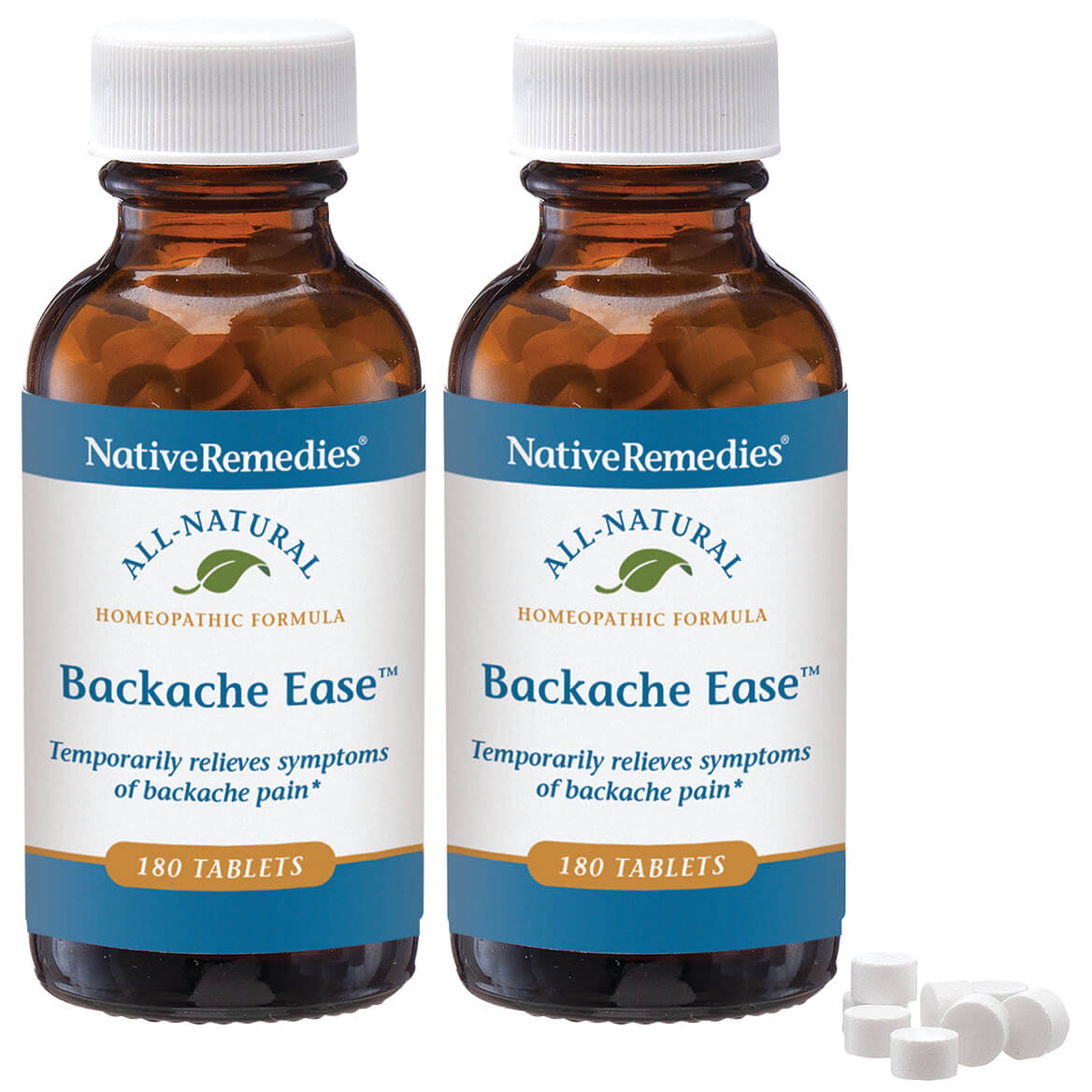 Native Remedies Backache Ease Tablets 2 Pack