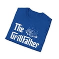 thumbnail image 5 of The GrillFather, Gildan Unisex Softstyle T-Shirt, Dad's Graphic Tee, S-3XL, 5 of 5