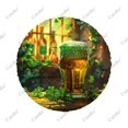 thumbnail image 3 of Glass Beer Painting Polyester Universal Spare Wheel Tire Cover Custom Tire-Covers for Trailer RV SUV Truck Camper, 3 of 5