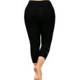 thumbnail image 5 of Plus Size Yoga Leggings With Mesh Pocket Women High Waist Fitness Sports Tight Pants, 5 of 5