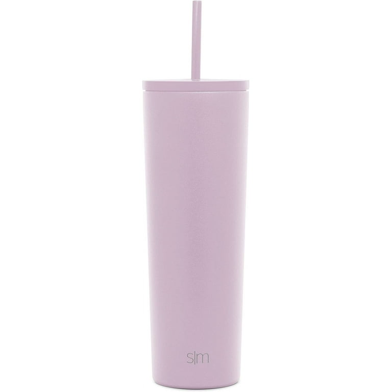 Simple Modern 24 fl oz Double Wall Plastic Classic Tumbler with  Straw