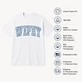 thumbnail image 5 of Floral Wifey Graphic T-Shirt, Unisex Classic Fit Bridal Shower Wedding Gift Tee, 5 of 6