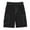 Black, variant on ZQUUVOU Men's Cargo Shorts Bermuda Solid Casual Elastic Waist Pockets Shorts Olive Green