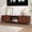 Arc-Brown, variant on Wirrytor TV Stand for up to 70 Inches TV,Walnut TV Cabinet with 2 Storage Cabinets & 2 Drawers for Living Room, Bedroom TV Console Cabinet, Modern Entertainment Center