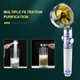 thumbnail image 5 of Cabezal de ducha de hélice, conjunto de alta presión, rotación de 360° con 1 filtro de agua libre, ventilador dorado, turbocompresor, lluvia pura, helix, ducha ecológica, 5 of 5