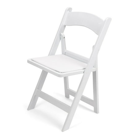 TitanPRO™ White Resin Folding Chair