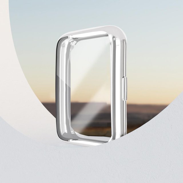 Funda protectora de pantalla con todo incluido Funda de pulsera inteligente para Huawei Watch Fit 2 JShteea El nuevo
